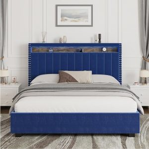 King Size Bed with Hydraulic Storage