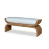 WICKER BENCH